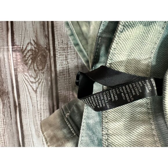 ThreeAsFour J Denim Jeans dye green sz 3 32 US  three as four - Picture 5 of 7